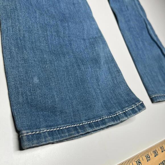 Miss Me Signature Bootcut Jeans Women’s (28x32) Medium Wash Flap Pockets y2k 00s - Picture 8 of 15